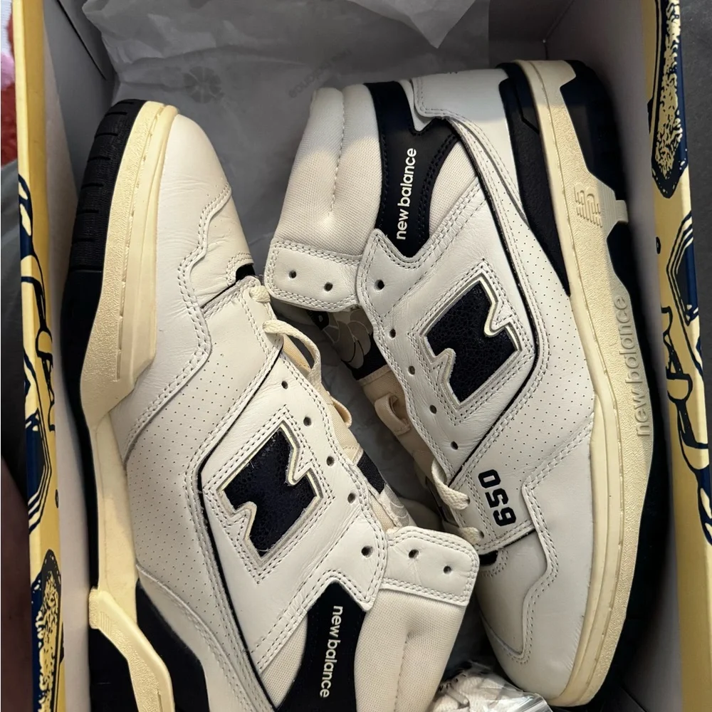 New Balance 650R Men's Sneakers - White & Navy